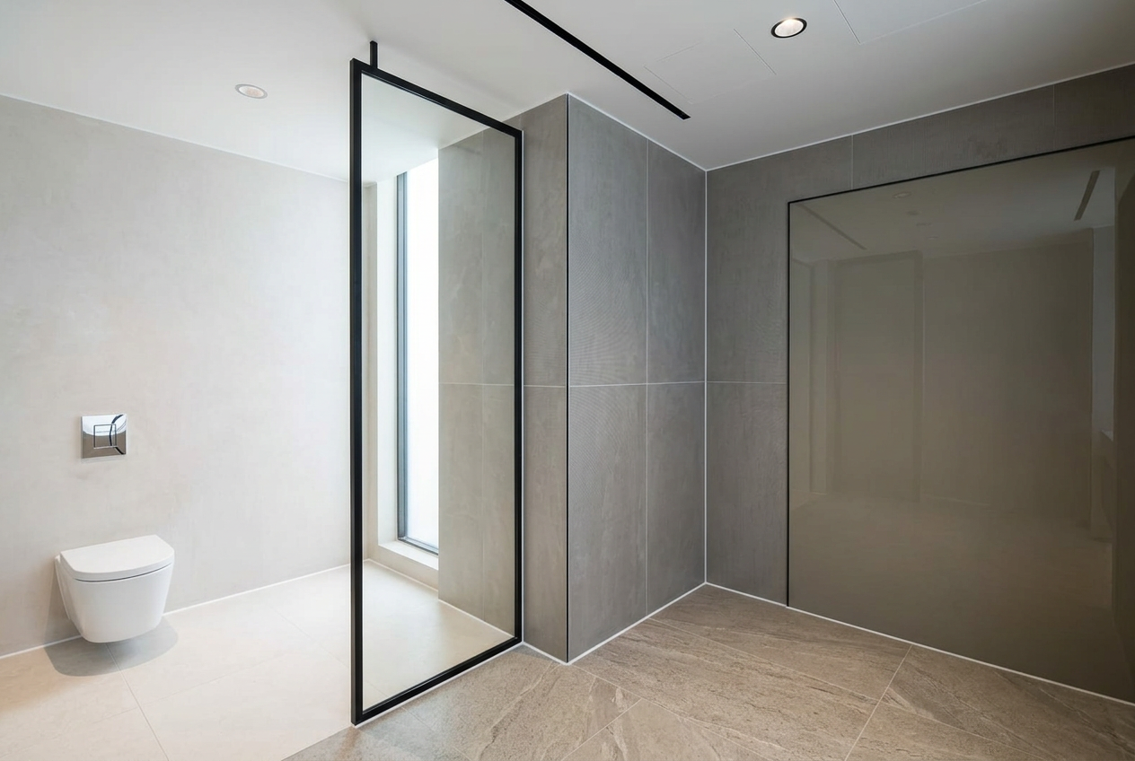 Modern interior with clean finishing lines